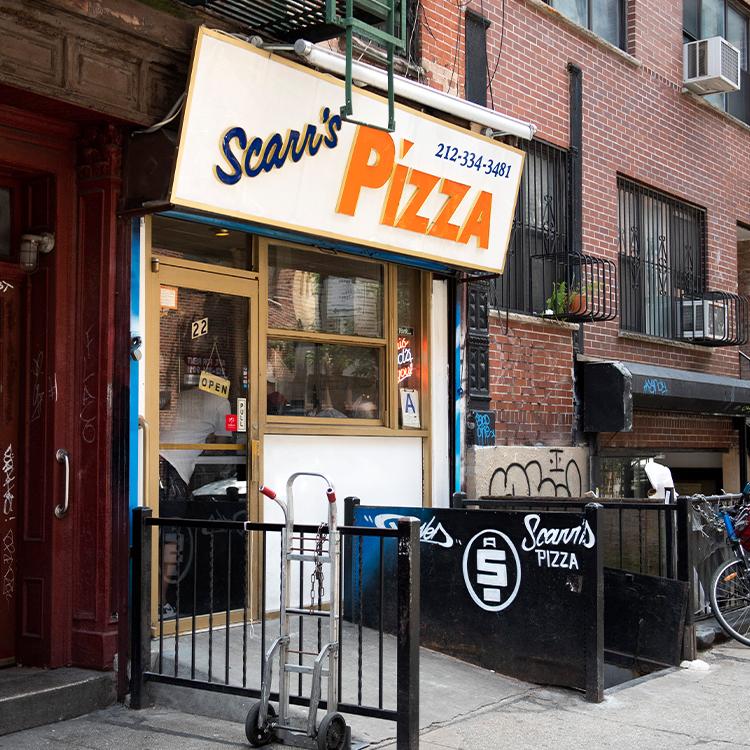 <h3 style="text-align: center;">Scarr's </h3>

<p style="text-align: center;"> What sort of host are you if you don't include a classic slice shop on your city tour? An ‘80s pizza shop come to life and arguably the best pizza in the city, made with flour that’s milled in-house for the freshed flavor and incredible chew. Also: really good wine. </p>

<p style="text-align: center;"><a class="overlay-link" href="/neighborhood-map#category_id=3&location_id=15">See on Map</a></p>
